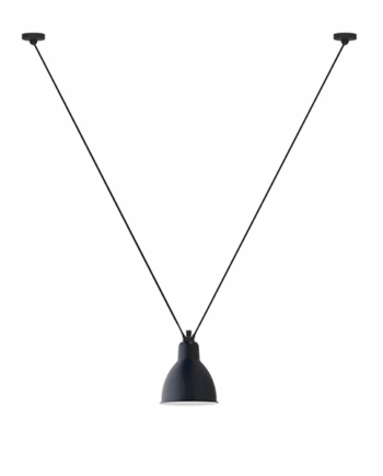 Lampe Gras N323 Pendel Mat Blå Round