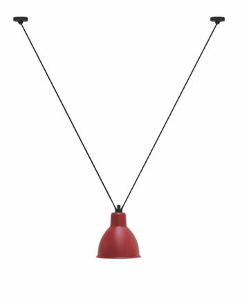Lampe Gras N323   Pendel Mat Rød Round