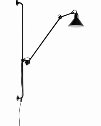 Lampe Gras N214 Væglampe Mat Sort