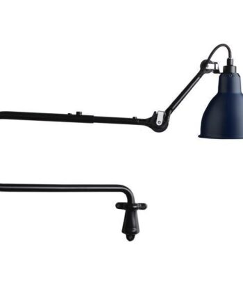 Lampe Gras N303 Væglampe Mat Sort   Blå