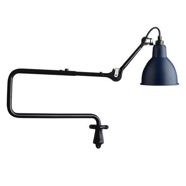 Lampe Gras N303 Væglampe Mat Sort Blå