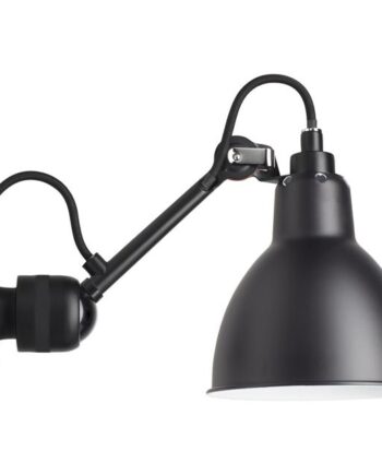 Lampe Gras N304 Væglampe Mat Sort Hardwired