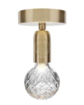 Lee Broom Crystal Bulb Loftlampe Klar Messing