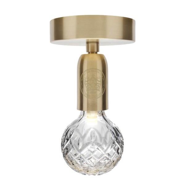 Lee Broom Crystal Bulb Loftlampe Klar Messing