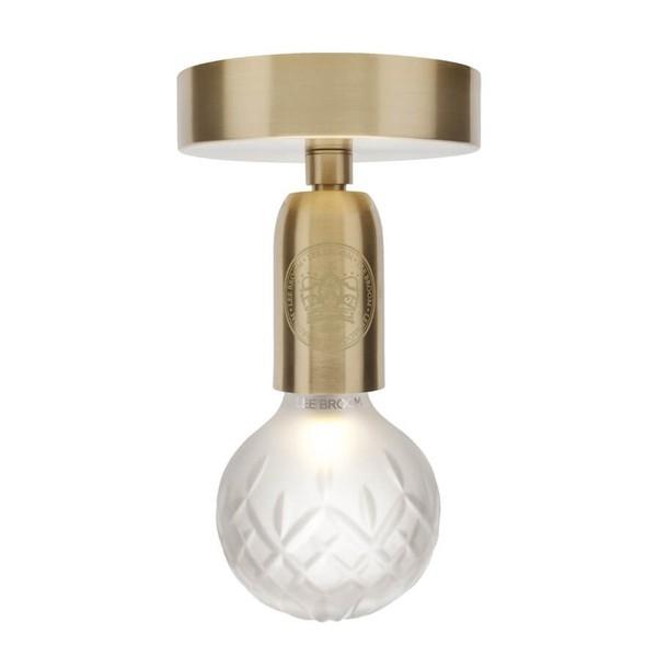 Lee Broom Crystal Bulb Loftlampe Matteret Messing