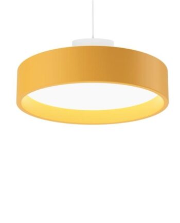 Louis Poulsen Lp Circle Pendel Opal Diffuser ø45 3000k   Dali Switch-dim Gul