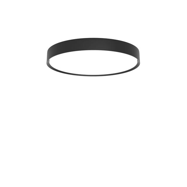 Louis Poulsen Lp Slim Loftlampe Halvforsænket ø44 3000k Dali Sort