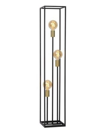 Lucide Ruben Gulvlampe Sort