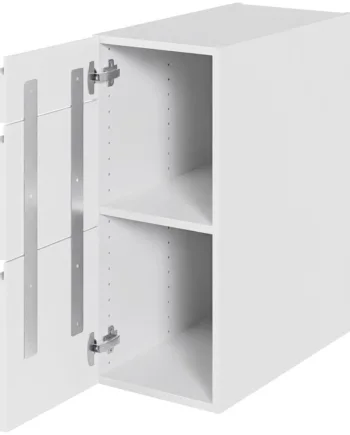 Multi-living Køkken Hyldeskab   Hvid Grebsfri  : 70   Cm  : 60   Cm   Låge Inklusiv   Hylde Bredde: 30 Cm