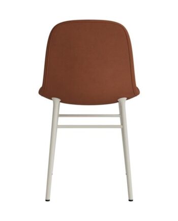 Normann Copenhagen Form Spisebordsstol Polstret Gruppe   Brun Stål
