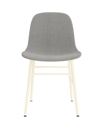 Normann Copenhagen Form Spisebordsstol Polstret Gruppe   Creme Stål