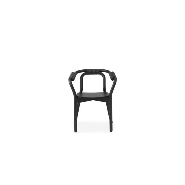 Normann Copenhagen Knot Spisebordsstol Sort