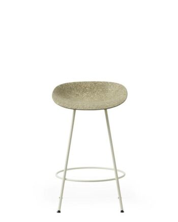 Normann Copenhagen Mat Barstol 65 Cm Creme Stål Seaweed