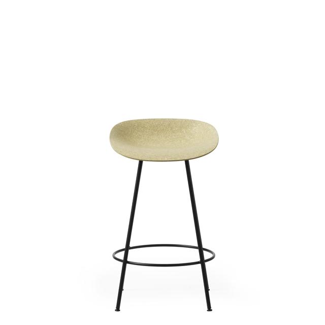 Normann Copenhagen Mat Barstol 65 Cm Sort Stål Hamp