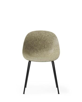 Normann Copenhagen Mat Spisebordsstol Sort Stål Seaweed