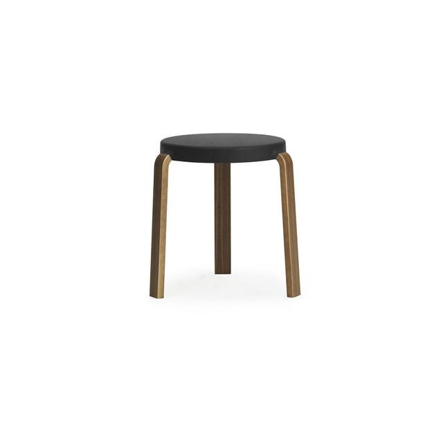 Normann Copenhagen Tap Skammel Valnød Sort