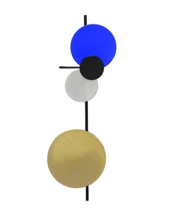 Please Wait To Be Seated Planet Lamp Electric Blue