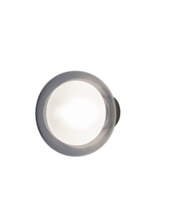 Tooy Nabila 552 42 Væg Loftlampe Mat Sort Sort Krom Med Røget Glas