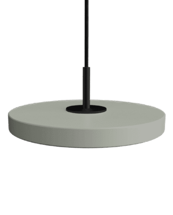 Umage Asteria Micro Pendel Med Lysdæmper Nuance Olive Sort Top