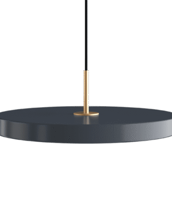 Umage Asteria Plus Medium Pendel Anthracite Grey Messing
