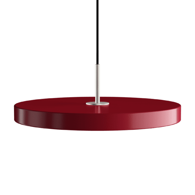 Umage Asteria Plus Medium Pendel Ruby Red Stål