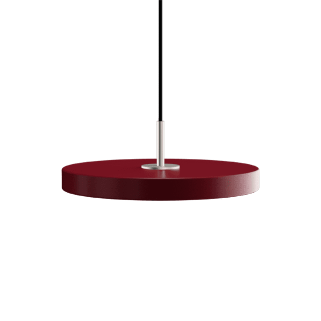 Umage Asteria Plus Mini Pendel Ruby Red Stål