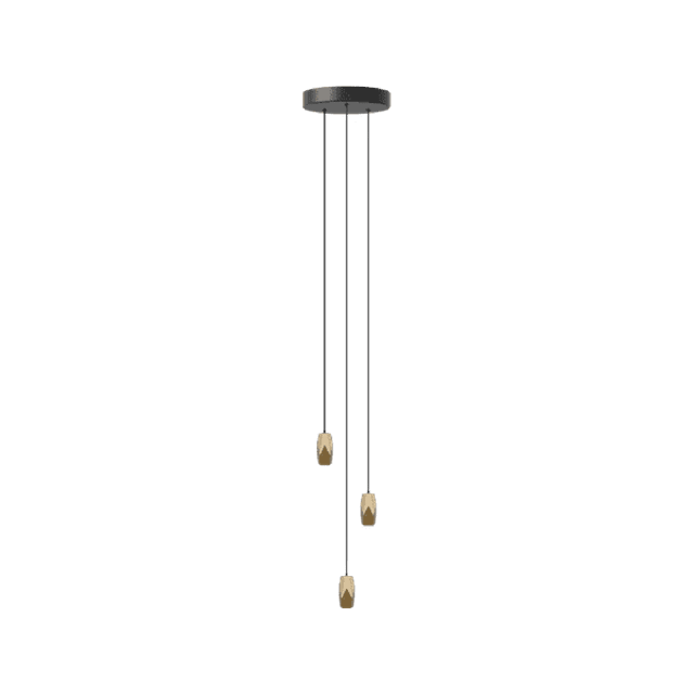 Umage Brighter Days Penta Pendel Med Cluster Messing