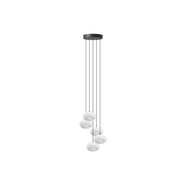 Umage Eos Pendel Med Baldakin Cluster Mini Nano White