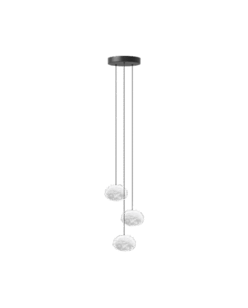 Umage Eos Pendel Med Baldakin   Cluster   Mini Nano White