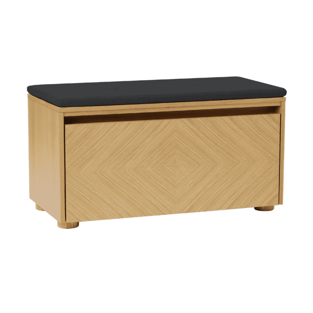 Umage Hideaway Grid Kabinet Med Dør Hylde Eg Shadow
