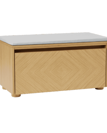 Umage Hideaway Grid Kabinet Med Dør   Hylde Eg Sterling