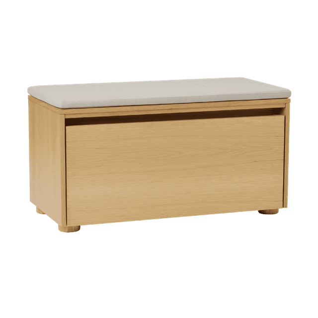 Umage Hideaway Veneered Kabinet Med Dør Hylde Eg White Sand
