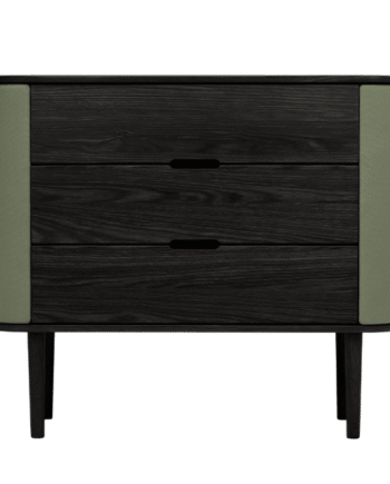 Umage Treasures Kabinet Med   Døre Sort Eg Morning Meadows