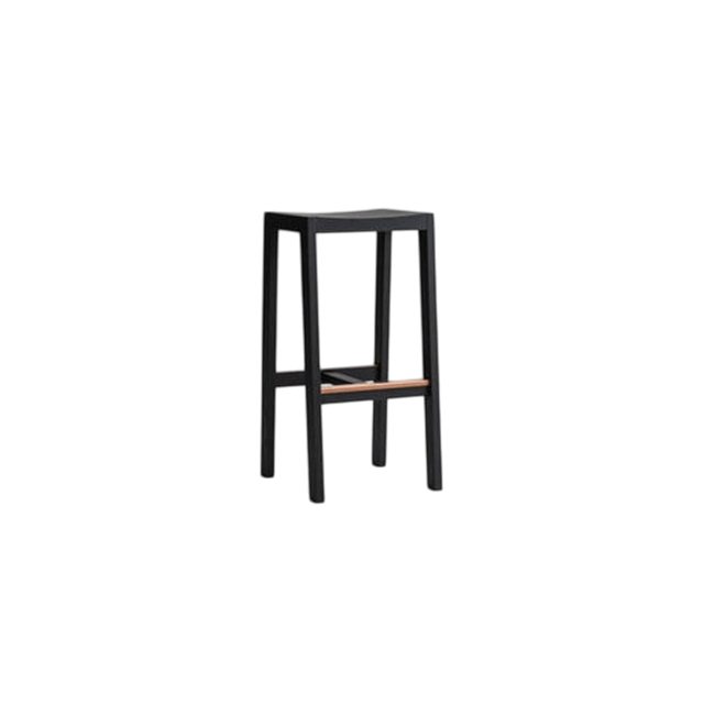 Vaarnii 016 Maasto Barstol H75 Sort