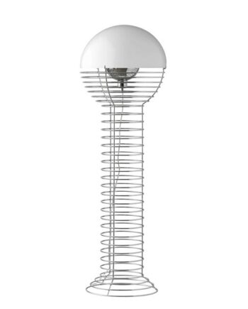 Verpan Wire Gulvlampe Hvid