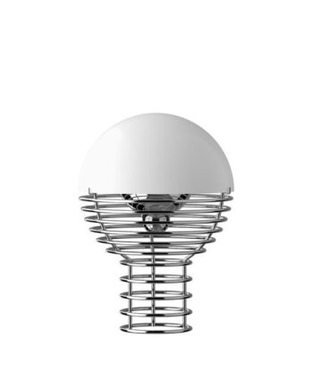 Verpan Wire Transportabel Lampe Hvid