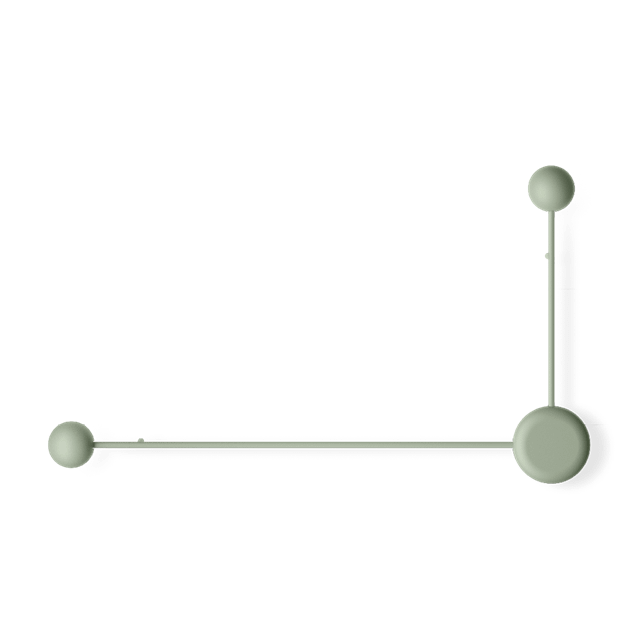 Vibia Pin Væglampe 1694 On Off Grøn
