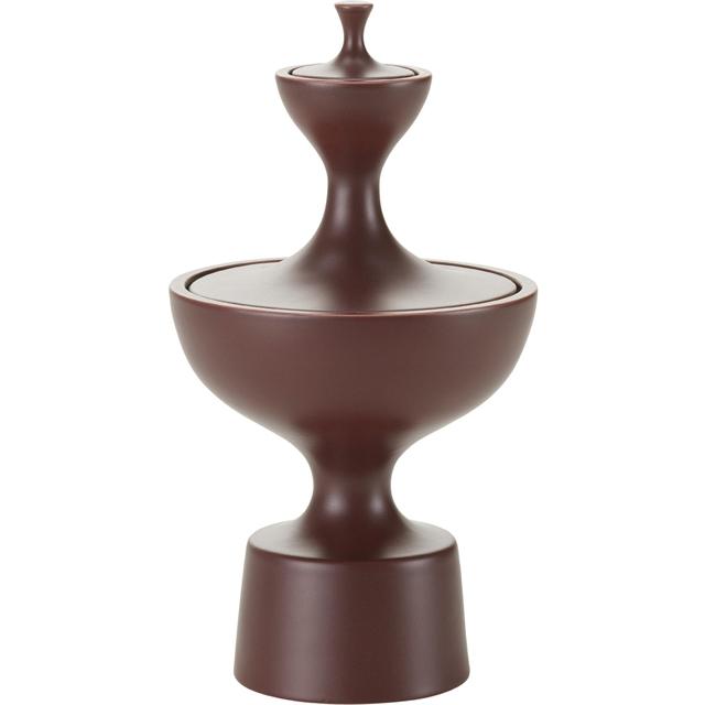 Vitra Ceramic Container No Skål Dark Aubergine