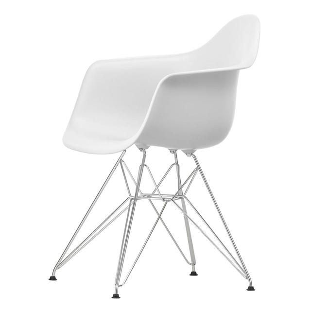 Vitra Eames Plastic Re Dar Spisebordsstol Cotton White Krom