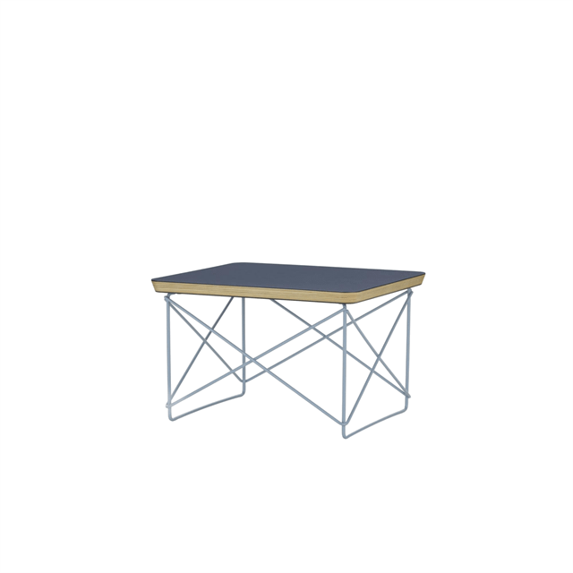 Vitra Occasional Table Ltr Sengebord Sidebord Smoke Blue Skyblå