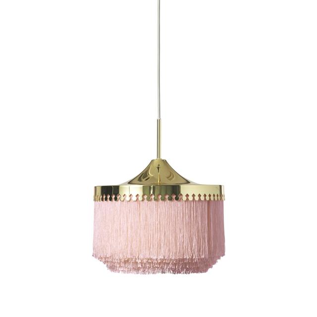 Warm Nordic Fringe Pendel ø30 Bleg Pink