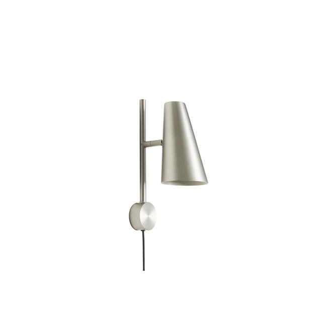 Woud Cono Væglampe Satin Metal