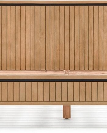 Dobbeltseng Kave Home Licia Sengeramme Massivt Mangotræ Natur 160x200