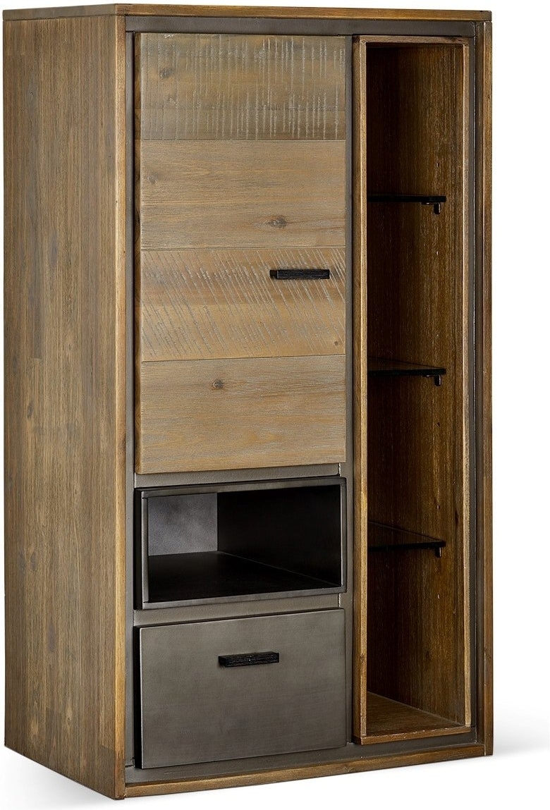 Highboard Raymond Hallmark Derby Akacietræ Brun H100xb55xd35 Cm