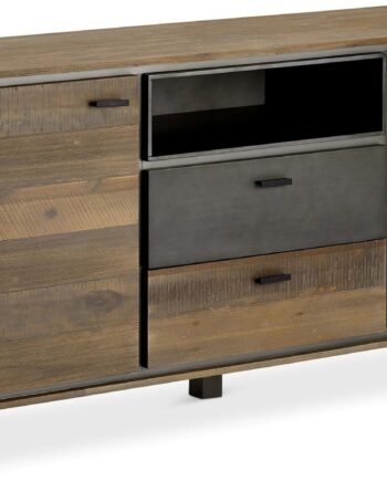 Skænk Raymond   Hallmark Derby   Akacietræ Brun H79xb160xd42 Cm Med   Skuffer     Låger