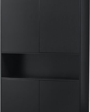 Highboard Woood Exclusive Finca Matsort Fyrretræ H210   B110   D40 Cm