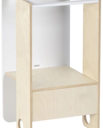 Læringstårn Kave Home Nuun Justerbar Børnetrappestol   Naturfinér