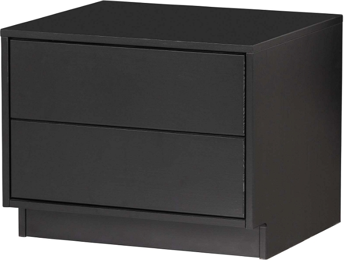 Skænk Woood Exclusive Finca Sort Massivt Fyrretræ 40ã 50ã 40 Cm