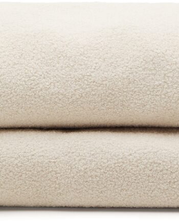 Betræk Til Sengeramme Kave Home Martina 100  Genanvendt Polyester Shearling Beige 160x200 Cm