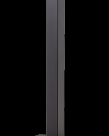 Bordben Til Barbord Woood Bistro H105 Cm  Sort Pulverlakeret Metal  Kvadratisk Stel  Mat Let Blank